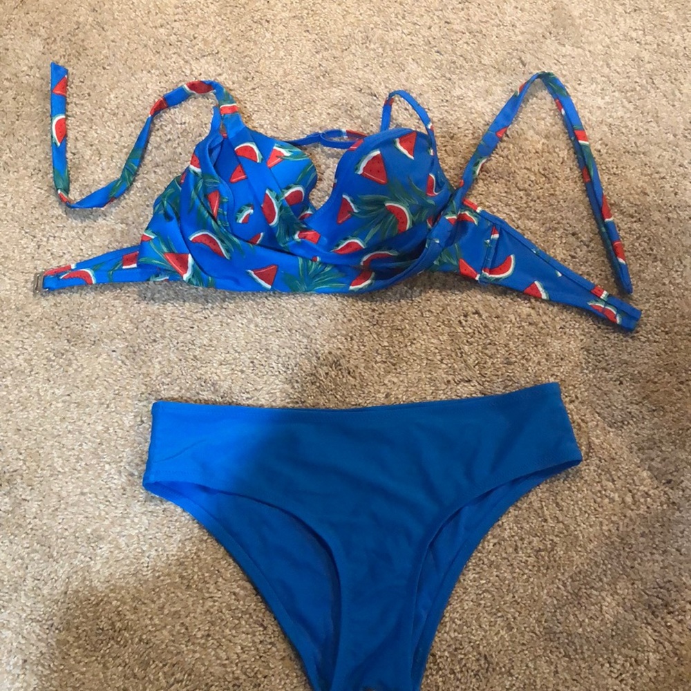 Old Navy Watermelon Swim Suit Sz M
